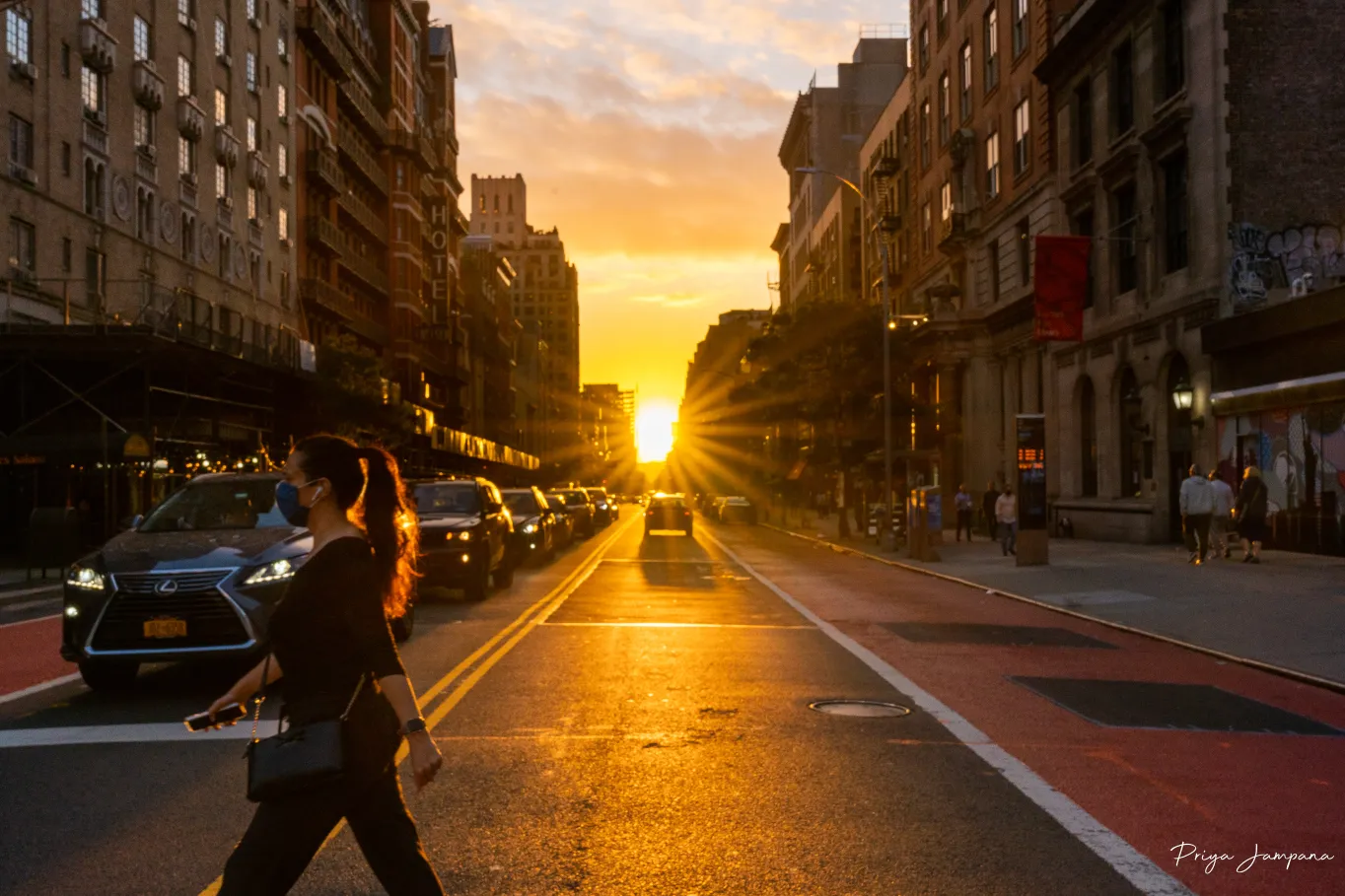 A moment on a New York street, photographed by Priya